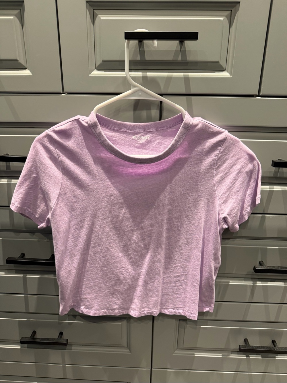Old Navy Lavender Crop Tee - Women Tops